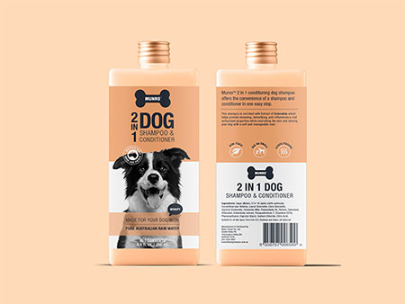 Dog Shampoo - Website Design Gold Coast